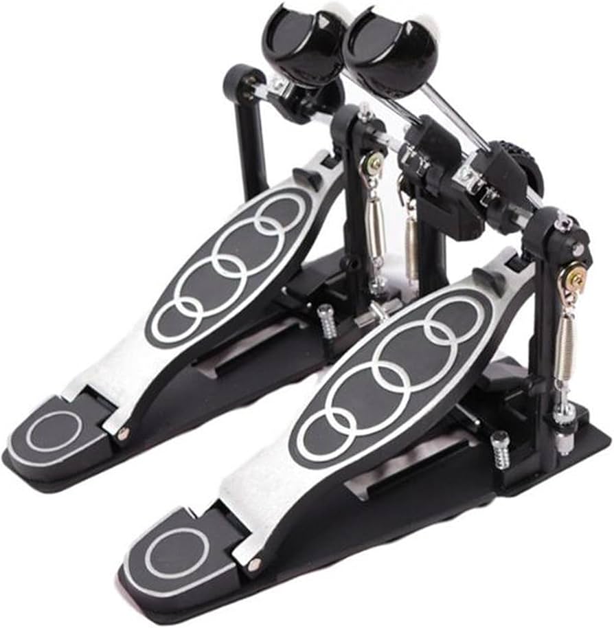 Amazon | Folpus ツインセットフットペダル、メタルやロックドラマー